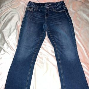 Ladies Maurice’s slim boot cut jeans.